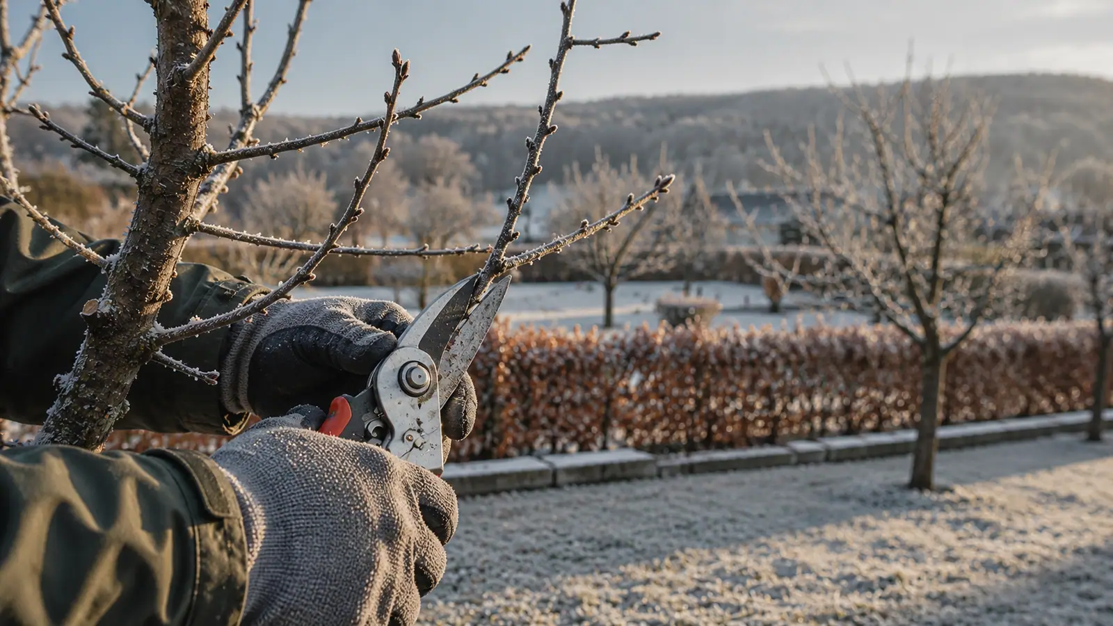 Obstbaumschnitt im Winter: Wann, womit und wie Sie richtig schneiden
